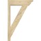 Ekena Millwork Traditional Rough Sawn Traditional Outlooker, Douglas Fir, 6"W x 20"D x 32"H OUT06X20X32TRA01RDF - alternate 3